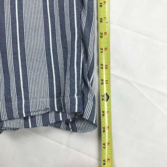 American Eagle 2 piece set crop top with flowy pants Blue striped size S‎ - Picture 10 of 12